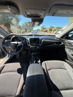 Sedan dashboard and center console